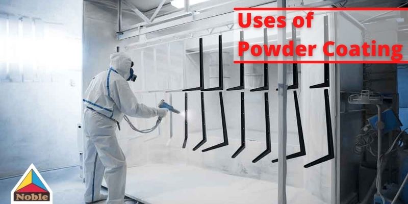 use of coated powder